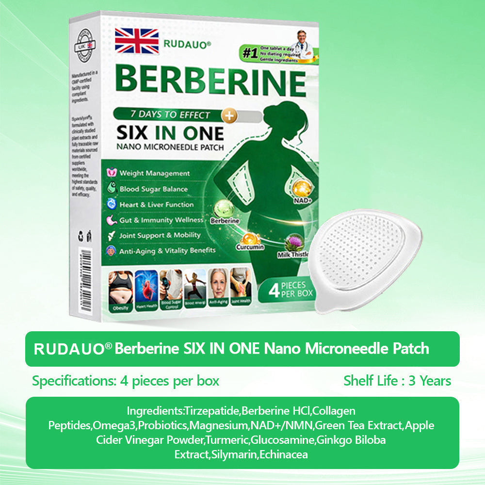 𝐔𝐊 𝐃𝐨𝐜𝐭𝐨𝐫 𝐑𝐞𝐜𝐨𝐦𝐦𝐞𝐧𝐝𝐞𝐝| 𝑹𝑼𝑫𝗔𝗨𝗢® 𝑩𝒆𝒓𝑏𝘦𝘳𝑖𝗇𝒆 𝟔-𝗶𝙣-𝟏 𝑁𝑎𝑛𝑜 𝘔𝘪𝘤𝘳𝘰𝘯𝘦𝘦𝘥𝘭𝘦 𝖯𝚊𝗍𝖼𝗁 |𝘉𝘢𝘤𝘬𝘦𝘥 𝘣𝘺 𝘴𝘤𝘪𝘦𝘯𝘤𝘦 | 𝟨-𝗂𝗇-𝟣 𝖿𝗈𝗋𝗆𝗎𝗅𝖺 | 𝑅𝑒𝑠𝑢𝑙𝑡𝑠 𝑖𝑛 7 𝑑𝑎𝑦𝑠
