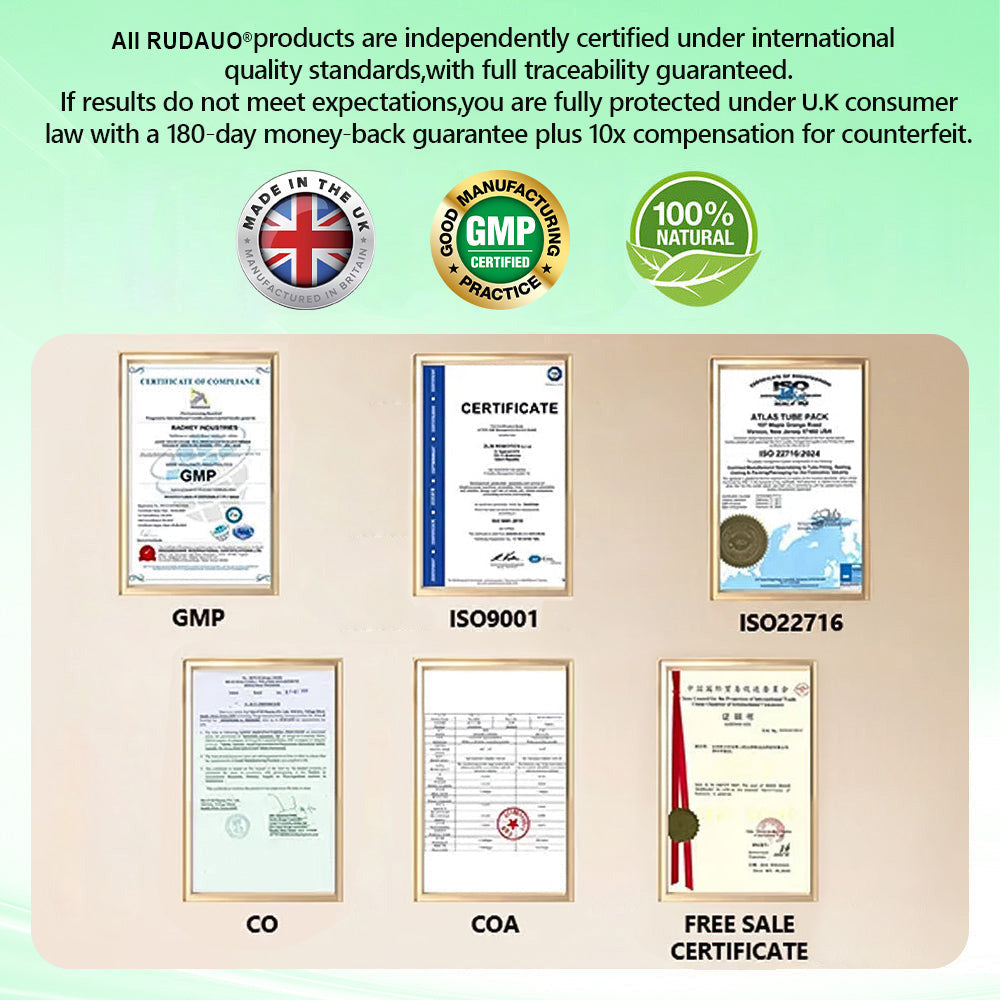 𝐔𝐊 𝐃𝐨𝐜𝐭𝐨𝐫 𝐑𝐞𝐜𝐨𝐦𝐦𝐞𝐧𝐝𝐞𝐝| 𝑹𝑼𝑫𝗔𝗨𝗢® 𝑩𝒆𝒓𝑏𝘦𝘳𝑖𝗇𝒆 𝟔-𝗶𝙣-𝟏 𝑁𝑎𝑛𝑜 𝘔𝘪𝘤𝘳𝘰𝘯𝘦𝘦𝘥𝘭𝘦 𝖯𝚊𝗍𝖼𝗁 |𝘉𝘢𝘤𝘬𝘦𝘥 𝘣𝘺 𝘴𝘤𝘪𝘦𝘯𝘤𝘦 | 𝟨-𝗂𝗇-𝟣 𝖿𝗈𝗋𝗆𝗎𝗅𝖺 | 𝑅𝑒𝑠𝑢𝑙𝑡𝑠 𝑖𝑛 7 𝑑𝑎𝑦𝑠