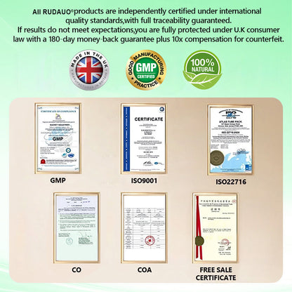 𝐔𝐊 𝐃𝐨𝐜𝐭𝐨𝐫 𝐑𝐞𝐜𝐨𝐦𝐦𝐞𝐧𝐝𝐞𝐝| 𝑹𝑼𝑫𝗔𝗨𝗢® 𝑩𝒆𝒓𝑏𝘦𝘳𝑖𝗇𝒆 𝟔-𝗶𝙣-𝟏 𝑁𝑎𝑛𝑜 𝘔𝘪𝘤𝘳𝘰𝘯𝘦𝘦𝘥𝘭𝘦 𝖯𝚊𝗍𝖼𝗁 |𝘉𝘢𝘤𝘬𝘦𝘥 𝘣𝘺 𝘴𝘤𝘪𝘦𝘯𝘤𝘦 | 𝟨-𝗂𝗇-𝟣 𝖿𝗈𝗋𝗆𝗎𝗅𝖺 | 𝑅𝑒𝑠𝑢𝑙𝑡𝑠 𝑖𝑛 7 𝑑𝑎𝑦𝑠