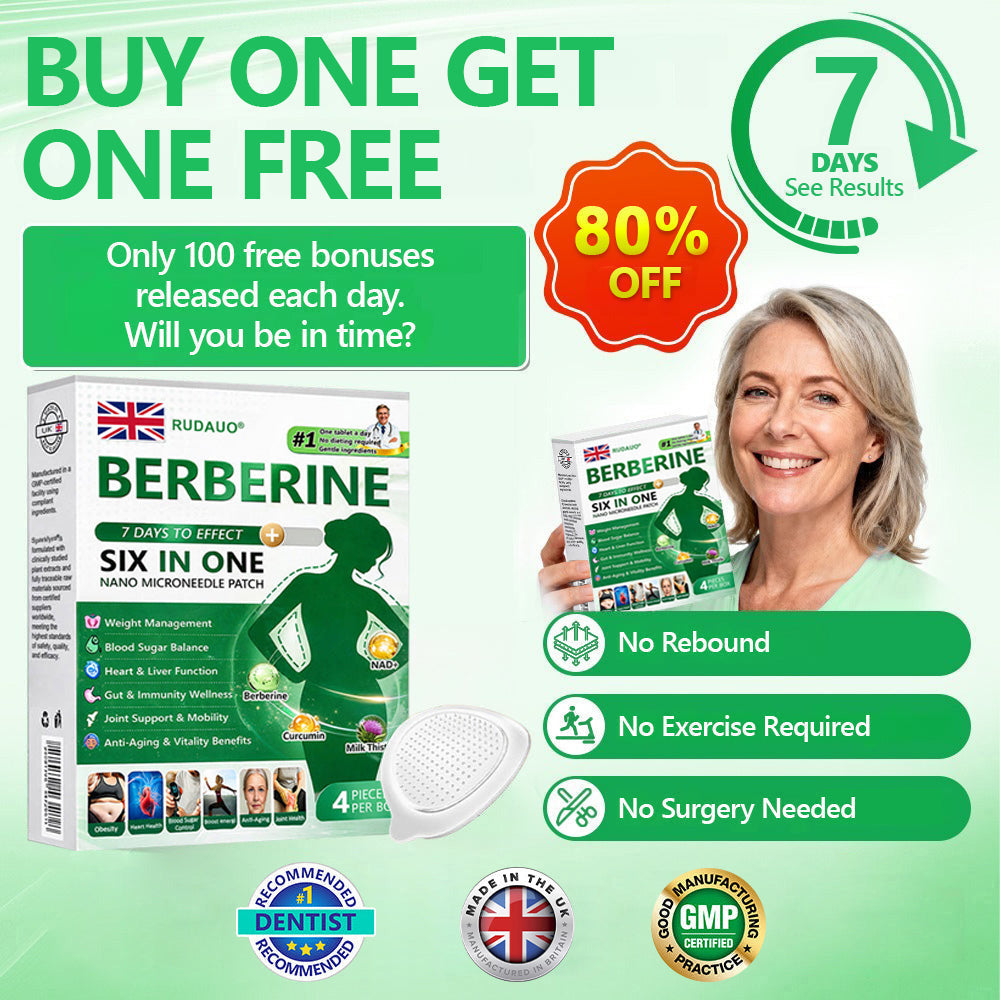 𝐔𝐊 𝐃𝐨𝐜𝐭𝐨𝐫 𝐑𝐞𝐜𝐨𝐦𝐦𝐞𝐧𝐝𝐞𝐝| 𝑹𝑼𝑫𝗔𝗨𝗢® 𝑩𝒆𝒓𝑏𝘦𝘳𝑖𝗇𝒆 𝟔-𝗶𝙣-𝟏 𝑁𝑎𝑛𝑜 𝘔𝘪𝘤𝘳𝘰𝘯𝘦𝘦𝘥𝘭𝘦 𝖯𝚊𝗍𝖼𝗁 |𝘉𝘢𝘤𝘬𝘦𝘥 𝘣𝘺 𝘴𝘤𝘪𝘦𝘯𝘤𝘦 | 𝟨-𝗂𝗇-𝟣 𝖿𝗈𝗋𝗆𝗎𝗅𝖺 | 𝑅𝑒𝑠𝑢𝑙𝑡𝑠 𝑖𝑛 7 𝑑𝑎𝑦𝑠