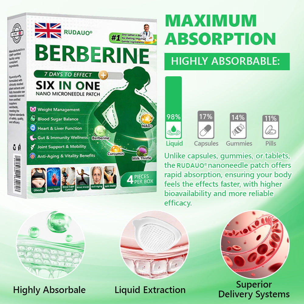 𝐔𝐊 𝐃𝐨𝐜𝐭𝐨𝐫 𝐑𝐞𝐜𝐨𝐦𝐦𝐞𝐧𝐝𝐞𝐝| 𝑹𝑼𝑫𝗔𝗨𝗢® 𝑩𝒆𝒓𝑏𝘦𝘳𝑖𝗇𝒆 𝟔-𝗶𝙣-𝟏 𝑁𝑎𝑛𝑜 𝘔𝘪𝘤𝘳𝘰𝘯𝘦𝘦𝘥𝘭𝘦 𝖯𝚊𝗍𝖼𝗁 |𝘉𝘢𝘤𝘬𝘦𝘥 𝘣𝘺 𝘴𝘤𝘪𝘦𝘯𝘤𝘦 | 𝟨-𝗂𝗇-𝟣 𝖿𝗈𝗋𝗆𝗎𝗅𝖺 | 𝑅𝑒𝑠𝑢𝑙𝑡𝑠 𝑖𝑛 7 𝑑𝑎𝑦𝑠
