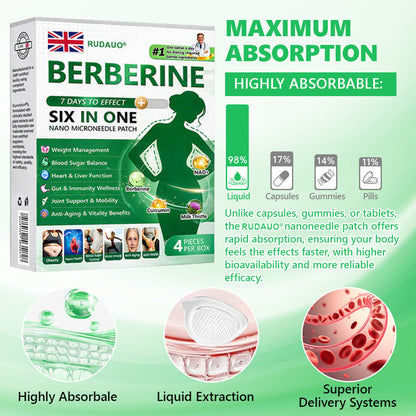 𝐔𝐊 𝐃𝐨𝐜𝐭𝐨𝐫 𝐑𝐞𝐜𝐨𝐦𝐦𝐞𝐧𝐝𝐞𝐝| 𝑹𝑼𝑫𝗔𝗨𝗢® 𝑩𝒆𝒓𝑏𝘦𝘳𝑖𝗇𝒆 𝟔-𝗶𝙣-𝟏 𝑁𝑎𝑛𝑜 𝘔𝘪𝘤𝘳𝘰𝘯𝘦𝘦𝘥𝘭𝘦 𝖯𝚊𝗍𝖼𝗁 |𝘉𝘢𝘤𝘬𝘦𝘥 𝘣𝘺 𝘴𝘤𝘪𝘦𝘯𝘤𝘦 | 𝟨-𝗂𝗇-𝟣 𝖿𝗈𝗋𝗆𝗎𝗅𝖺 | 𝑅𝑒𝑠𝑢𝑙𝑡𝑠 𝑖𝑛 7 𝑑𝑎𝑦𝑠