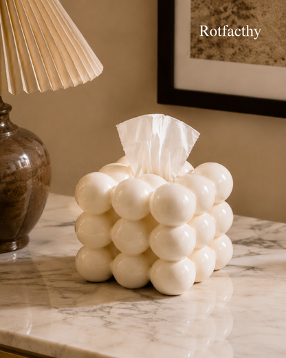 Rotfacthy Bubble Cloud Sculptural Tissue Box