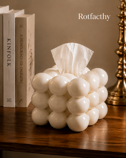 Rotfacthy Bubble Cloud Sculptural Tissue Box