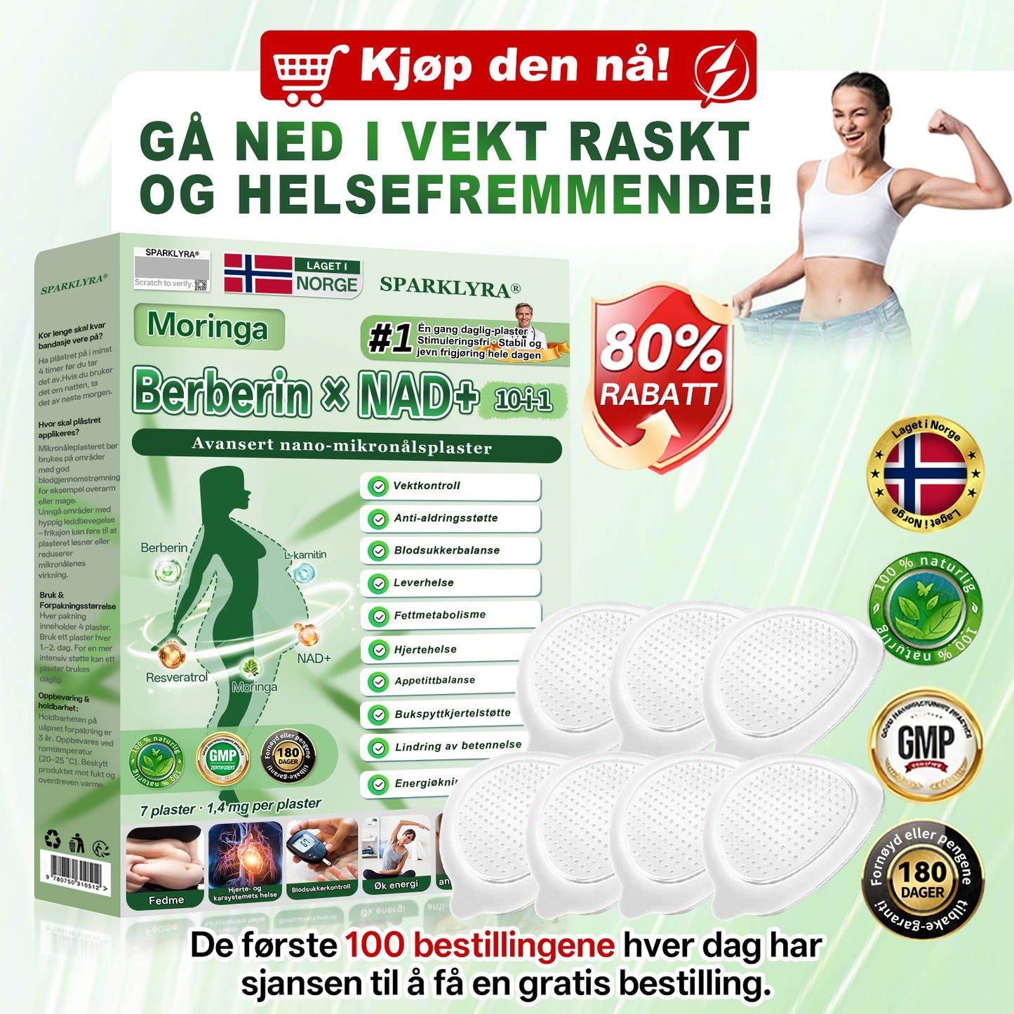 𝐀𝐧𝐛𝐞𝐟𝐚𝐥𝐭 𝐚𝐯 𝐥𝐞𝐠𝐞𝐫 |𝗦𝗣𝐀𝐑𝐊𝐋𝗬𝗥𝗔® 𝙈𝙤𝙧𝙞𝒏𝒈𝒂 · 𝑩𝒆𝒓𝒃𝙚𝙧𝙞𝙣 × 𝙉𝗔𝗗⁺ 𝟭𝟬-𝗶-1 𝒂𝒗𝒂𝒏𝒔𝒆𝒓𝒕 𝒏𝒂𝒏𝗼-𝗺𝗶𝗸𝗿𝗼𝗻å𝗹𝒑𝒍𝒂𝒔𝒕𝒆𝒓 (𝑩𝒂𝒓𝒆 é𝒏 𝒈𝒂𝒏𝒈 𝒅𝒂𝒈𝒍𝒊𝒈, 𝒔𝒚𝒏𝒍𝒊𝒈𝒆 𝒆𝒏𝒅𝒓𝒊𝒏𝒈𝒆𝒓 𝒊𝒏𝒏𝒆𝒏 7 𝒅𝒂𝒈𝒆𝒓) 𝑭𝒐𝒓 𝒇𝒆𝒅𝐦𝐞, 𝐥ø𝐬 𝐡𝐮𝐦𝐞, 𝐥ø𝐬 𝐡𝐮𝗱, 𝗱𝗶𝗮𝗯𝗲𝘁𝗲𝘀, 𝘀ø𝘃𝗻𝗮𝗽𝗻é, 𝗹𝗲𝗱𝗱𝗽𝗿𝗼𝗯𝗹𝗲𝗺𝗲𝗿 𝗼𝗴 𝗺𝗲𝗿